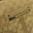 GUCCI GG Canvas Shoulder Bag Beige Gold 90762 Auth hk2847-16