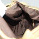 GUCCI GG Canvas Shoulder Bag Beige Gold 90762 Auth hk2847-22