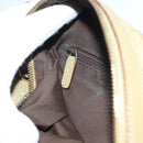 GUCCI GG Canvas Shoulder Bag Beige Gold 90762 Auth hk2847-23