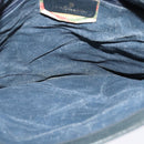 GUCCI GG Supreme Clutch Bag PVC Navy Gold 89 02 075 Auth hk2850-15