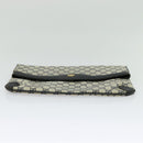 GUCCI GG Supreme Clutch Bag PVC Navy Gold 89 02 075 Auth hk2850-7
