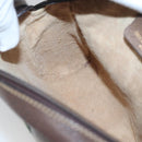 GUCCI GG Supreme Web Sherry Line Clutch Bag PVC Beige 32 014 3553 Auth hk2851-16