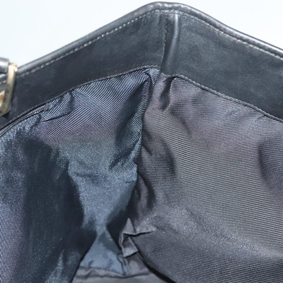 GUCCI GG Canvas Tote Bag Black Gold 002 1098 1705 Auth hk2853