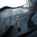 GUCCI GG Canvas Tote Bag Black Gold 002 1098 1705 Auth hk2853-20