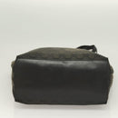 GUCCI GG Canvas Tote Bag Black Gold 002 1098 1705 Auth hk2853-5