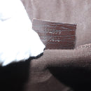 GUCCI GG Supreme Web Sherry Line Clutch Bag PVC Beige Silver 152599 Auth hk2854-25