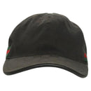 GUCCI GG Canvas Web Sherry Line Cap M Black Red Green 200035 Auth hk2855-2