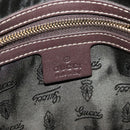 GUCCI GG Crystal Hand Bag Black Gold 197020 Auth hk2857-17