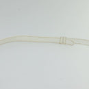 GUCCI Shoulder Bag Leather White Gold Auth hk2861-8