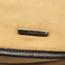 GUCCI Web Sherry Line Shoulder Bag Canvas Beige Silver Red 001 4306 Auth hk2865-17