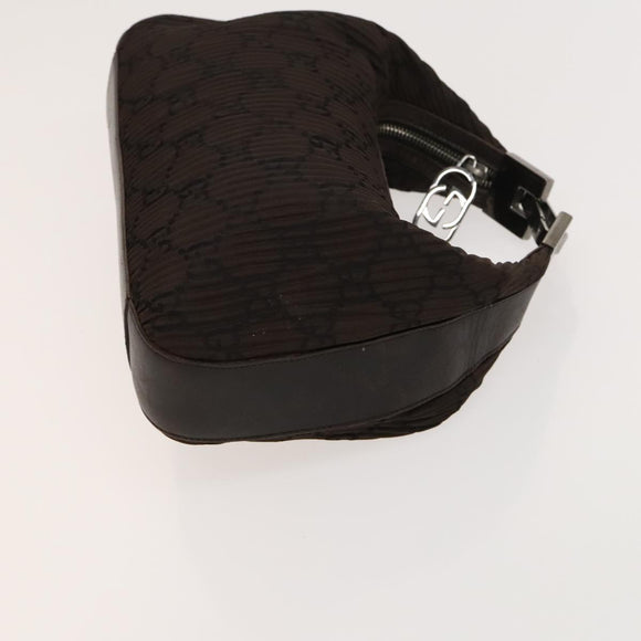 GUCCI GG Canvas Crystal Shoulder Bag 2 Set Beige Brown Auth hk2866