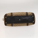 GUCCI GG Canvas Crystal Shoulder Bag 2Set Beige Brown Auth hk2866-7