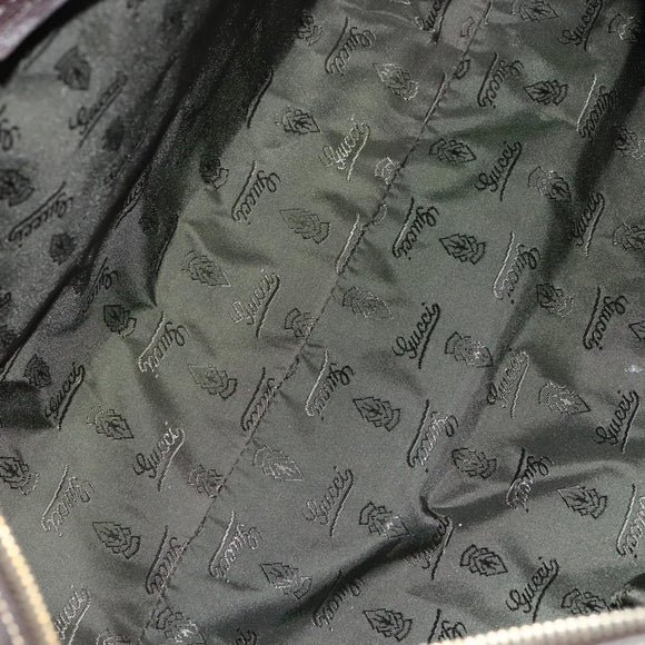 GUCCI GG Canvas Crystal Shoulder Bag 2Set Beige Brown Auth hk2866