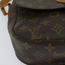 LOUIS VUITTON Monogram Saint Cloud GM Shoulder Bag M51242 LV Auth hk2869-15