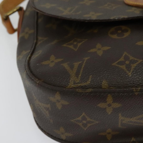 LOUIS VUITTON Monogram Saint Cloud GM Shoulder Bag M51242 LV Auth hk2869