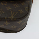 LOUIS VUITTON Monogram Saint Cloud GM Shoulder Bag M51242 LV Auth hk2869-16