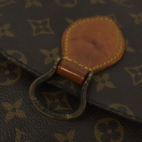 LOUIS VUITTON Monogram Saint Cloud GM Shoulder Bag M51242 LV Auth hk2869