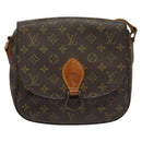 LOUIS VUITTON Monogram Saint Cloud GM Shoulder Bag M51242 LV Auth hk2869-13