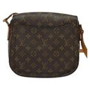 LOUIS VUITTON Monogram Saint Cloud GM Shoulder Bag M51242 LV Auth hk2869-2