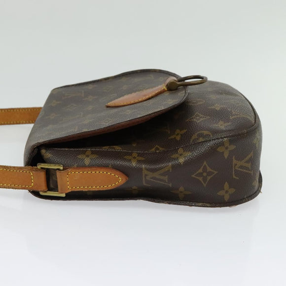LOUIS VUITTON Monogram Saint Cloud GM Shoulder Bag M51242 LV Auth hk2869