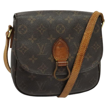 LOUIS VUITTON Monogram Saint Cloud MM Shoulder Bag M51243 LV Auth hk2870