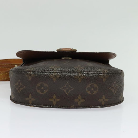 LOUIS VUITTON Monogram Saint Cloud MM Shoulder Bag M51243 LV Auth hk2870