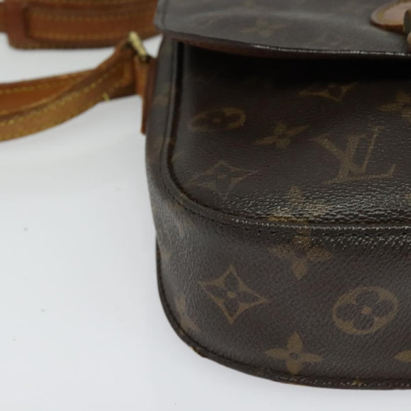 LOUIS VUITTON Monogram Saint Cloud MM Shoulder Bag M51243 LV Auth hk2870