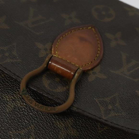 LOUIS VUITTON Monogram Saint Cloud MM Shoulder Bag M51243 LV Auth hk2870
