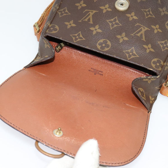 LOUIS VUITTON Monogram Saint Cloud MM Shoulder Bag M51243 LV Auth hk2870