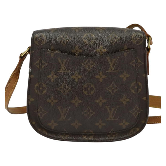LOUIS VUITTON Monogram Saint Cloud MM Shoulder Bag M51243 LV Auth hk2870
