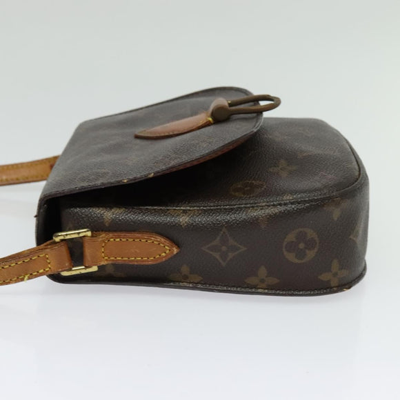 LOUIS VUITTON Monogram Saint Cloud MM Shoulder Bag M51243 LV Auth hk2870