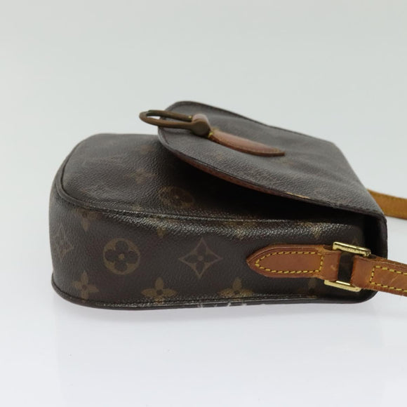 LOUIS VUITTON Monogram Saint Cloud MM Shoulder Bag M51243 LV Auth hk2870