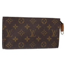 LOUIS VUITTON Monogram Bucket GM Accessory Pouch LV Auth hk2877-1