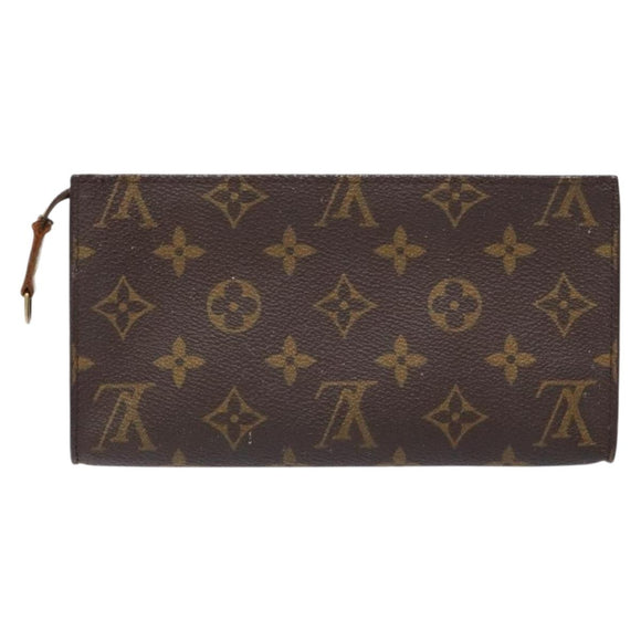 LOUIS VUITTON Monogram Bucket GM Accessory Pouch LV Auth hk2877