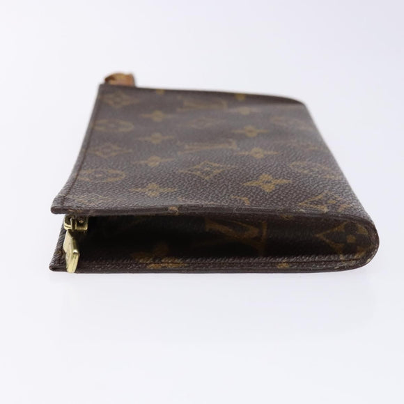 LOUIS VUITTON Monogram Bucket GM Accessory Pouch LV Auth hk2877