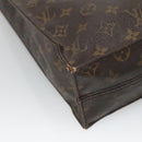 LOUIS VUITTON Monogram Sac Plat Hand Bag M51140 LV Auth hk2882-16