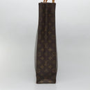 LOUIS VUITTON Monogram Sac Plat Hand Bag M51140 LV Auth hk2882-4
