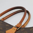 LOUIS VUITTON Monogram Sac Plat Hand Bag M51140 LV Auth hk2882-8