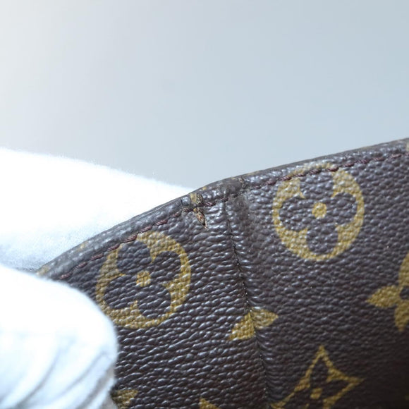 LOUIS VUITTON Monogram Sac Shopping Tote Bag M51108 LV Auth hk2885