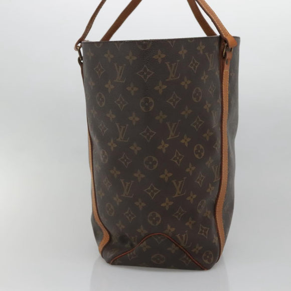 LOUIS VUITTON Monogram Sac Shopping Tote Bag M51108 LV Auth hk2885