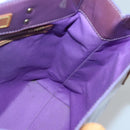 LOUIS VUITTON Monogram Vernis Reade MM Hand Bag Viole M91087 LV Auth hk2889-19