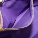 LOUIS VUITTON Monogram Vernis Reade MM Hand Bag Viole M91087 LV Auth hk2889-21