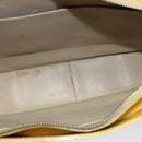 LOUIS VUITTON Monogram Vernis Columbus Tote Bag Beige M91023 LV Auth hk2890-10