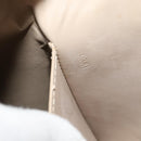 LOUIS VUITTON Monogram Vernis Columbus Tote Bag Beige M91023 LV Auth hk2890-12