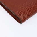 LOUIS VUITTON Epi Pochette Accessoires Accessoiretas Bruin M52953 Auth hk2893-14