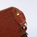 LOUIS VUITTON Epi Pochette Accessoires Accessory Pouch Brown M52953 Auth hk2893-17