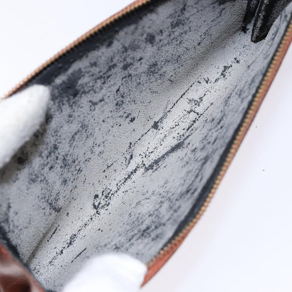 LOUIS VUITTON Epi Pochette Accessoires Accessoiretas Bruin M52953 Auth hk2893