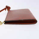 LOUIS VUITTON Epi Pochette Accessoires Accessory Pouch Brown M52953 Auth hk2893-4
