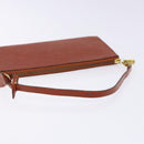 LOUIS VUITTON Epi Pochette Accessoires Accessoiretas Bruin M52953 Auth hk2893-7