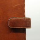 LOUIS VUITTON Nomad Agenda MM Day Planner Cover Brown R20473 LV Auth hk2895-19